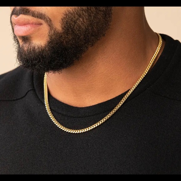 Sold Jaxxon Cuban Link Chain 5mm Gold 